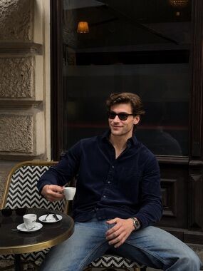 Button-Down Shirt - Deep Navy